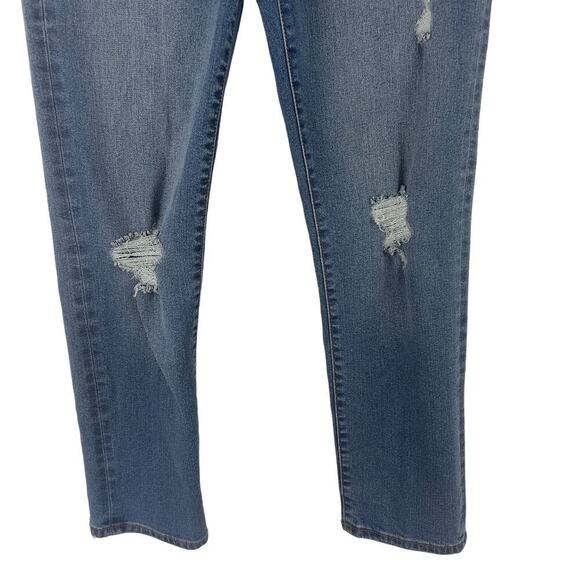 JOE'S JEANS TOMBOY DISTRESSED SLIM CROP JEANS IN BIBIANA‎ NWT WOMEN'S SIZE 25 - Picture 6 of 16